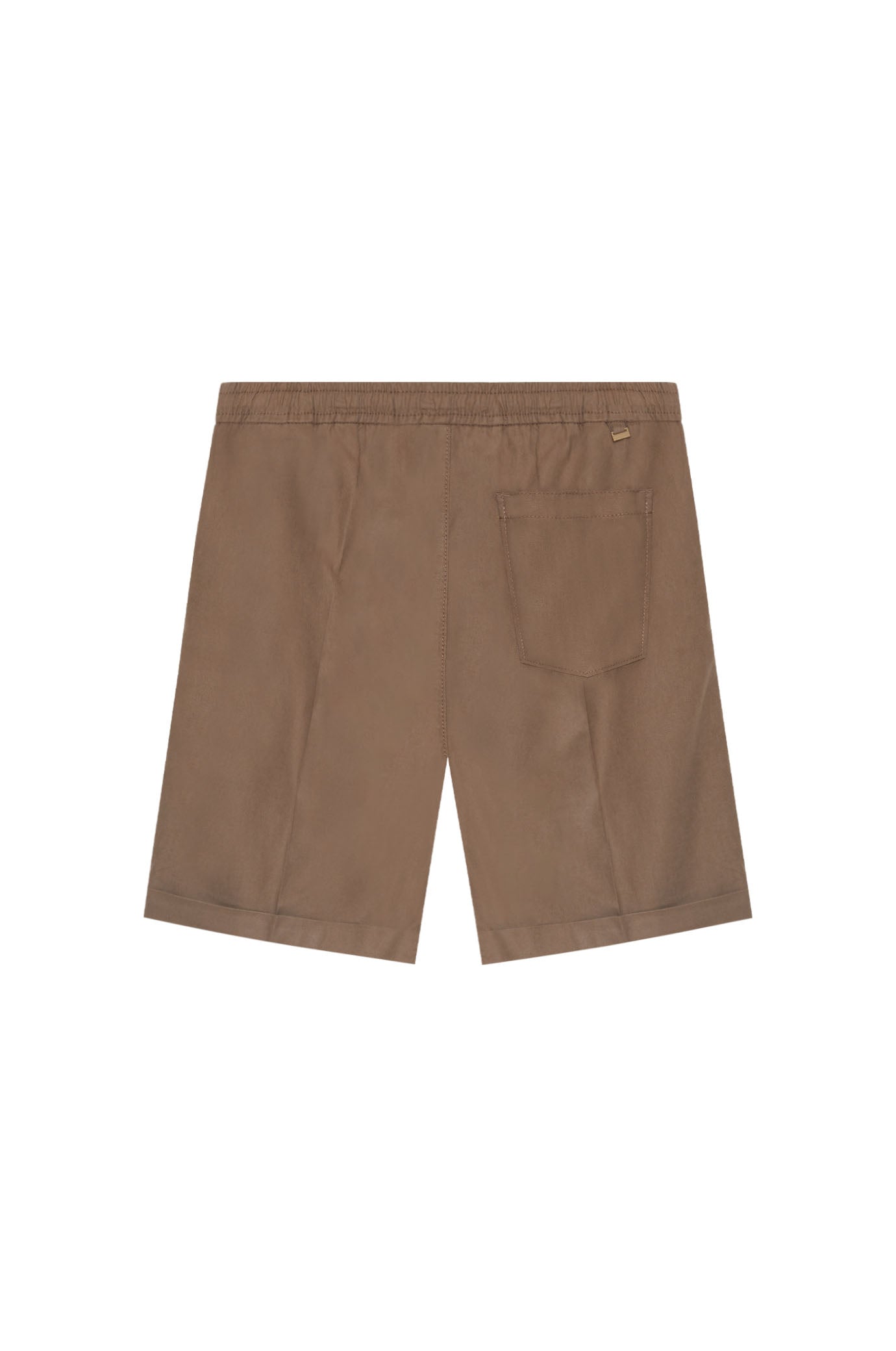 Bermuda misto lino |Colore:Fango