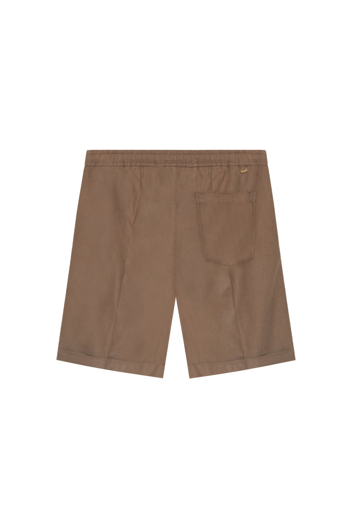 Bermuda misto lino |Colore:Fango
