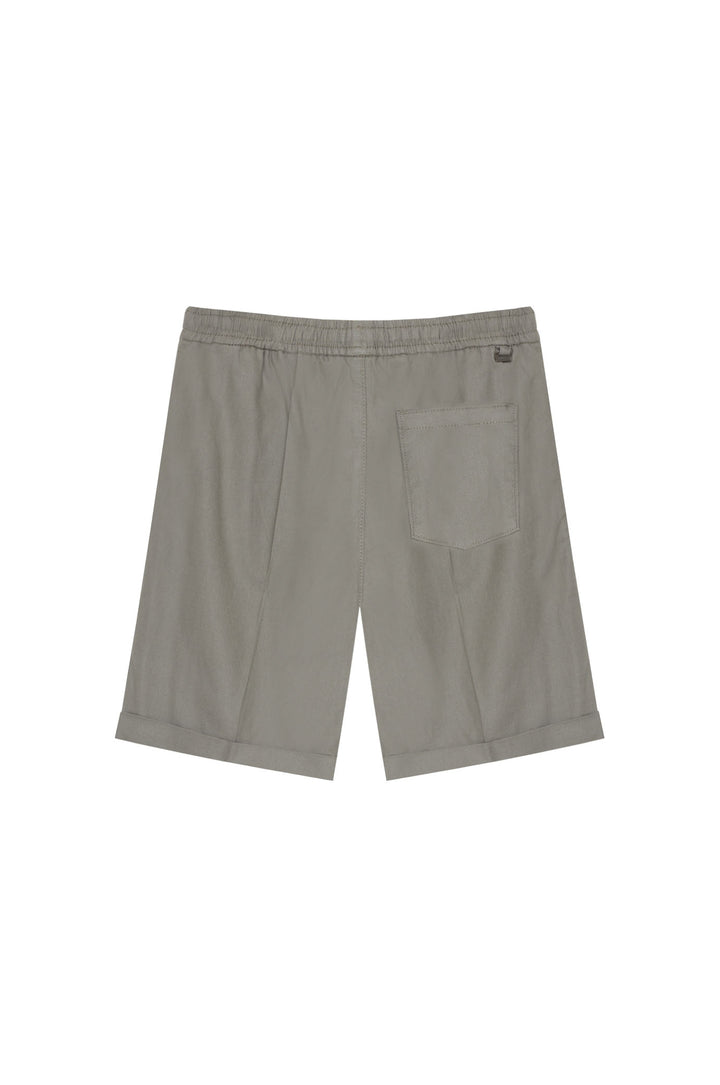 Bermuda misto lino |Colore:Muschio