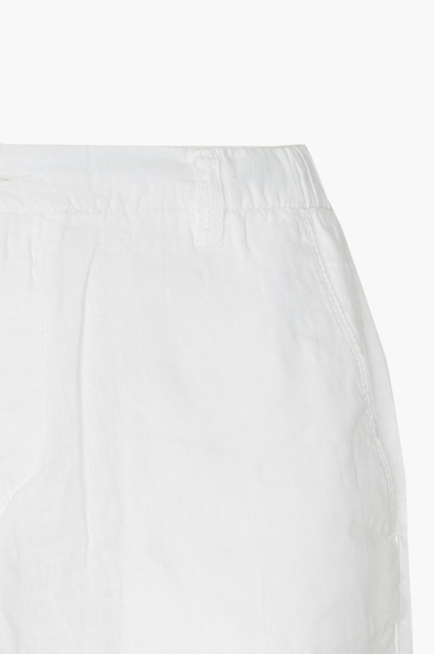 Bermuda cargo misto lino |Colore:Bianco