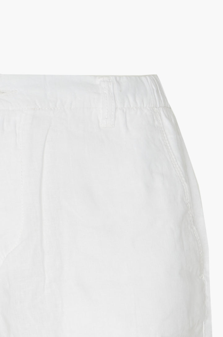 Bermuda cargo misto lino |Colore:Bianco