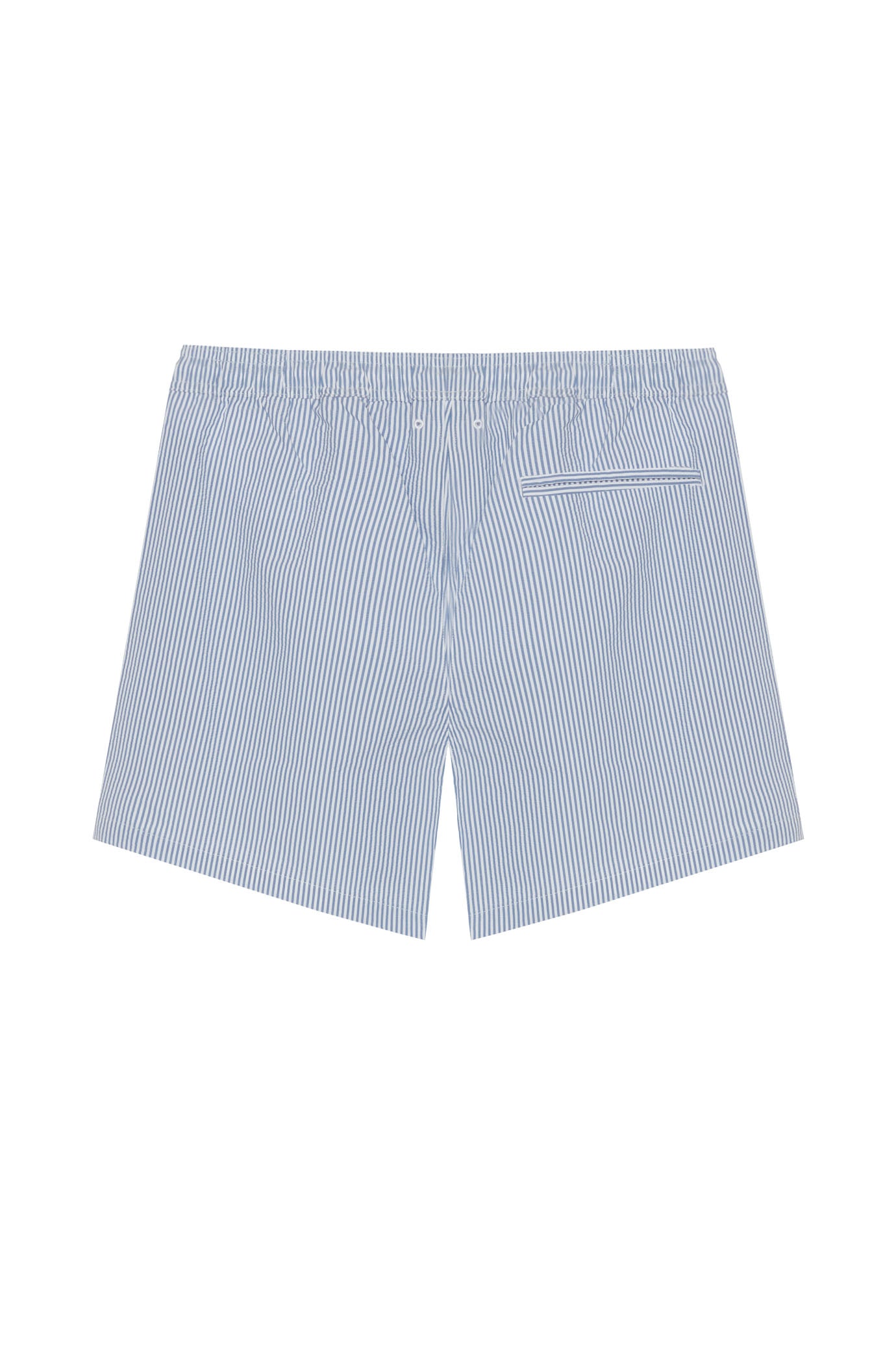 Boxer mare seersacker|Colore:Blu/bianco