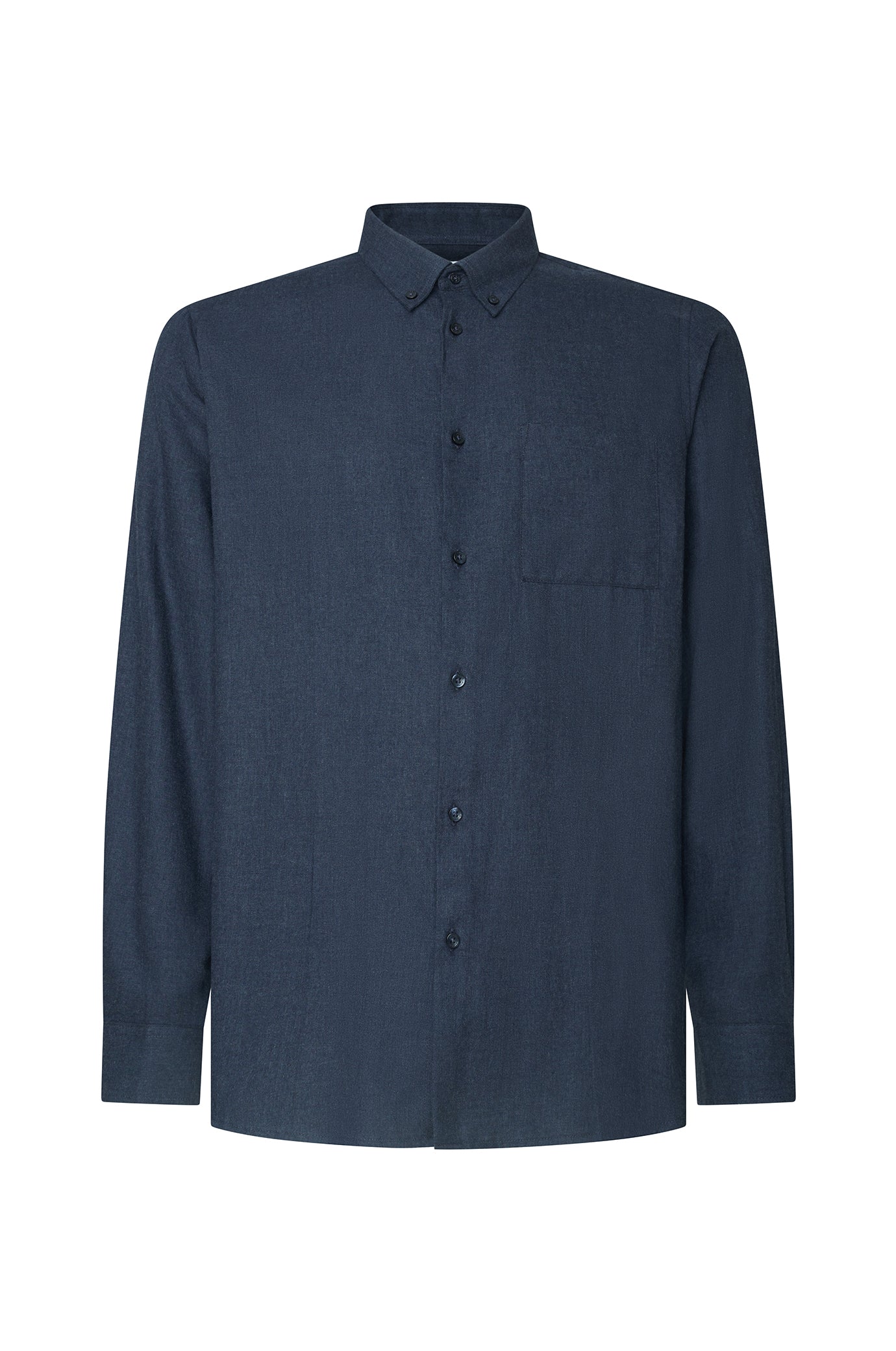 Camicia comfort fit oxford|Colore:Blu