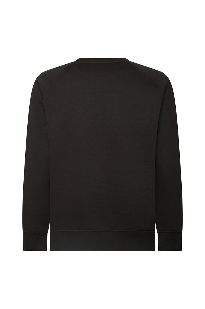Felpa girocollo raglan|Colore:Moro