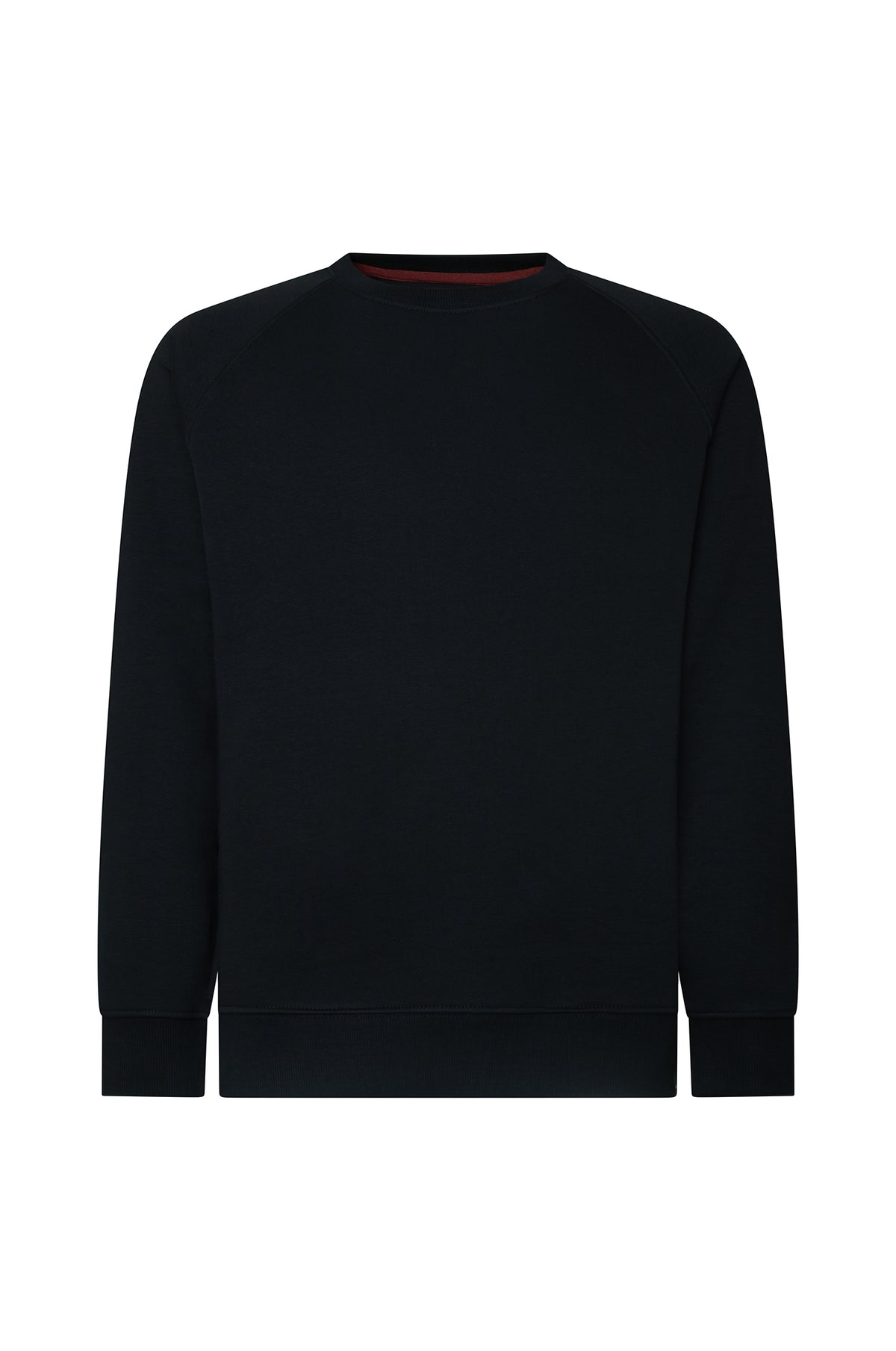 Felpa girocollo raglan|Colore:Nero