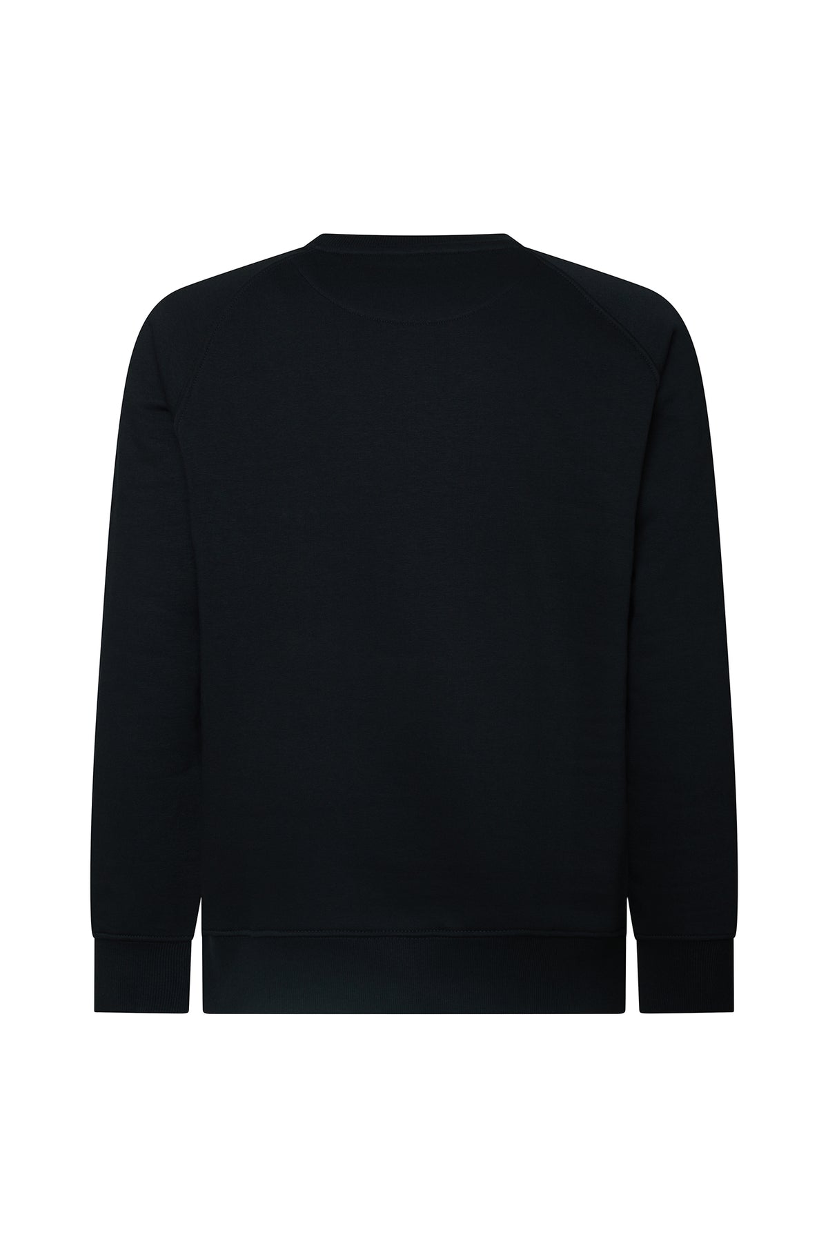 Felpa girocollo raglan|Colore:Nero