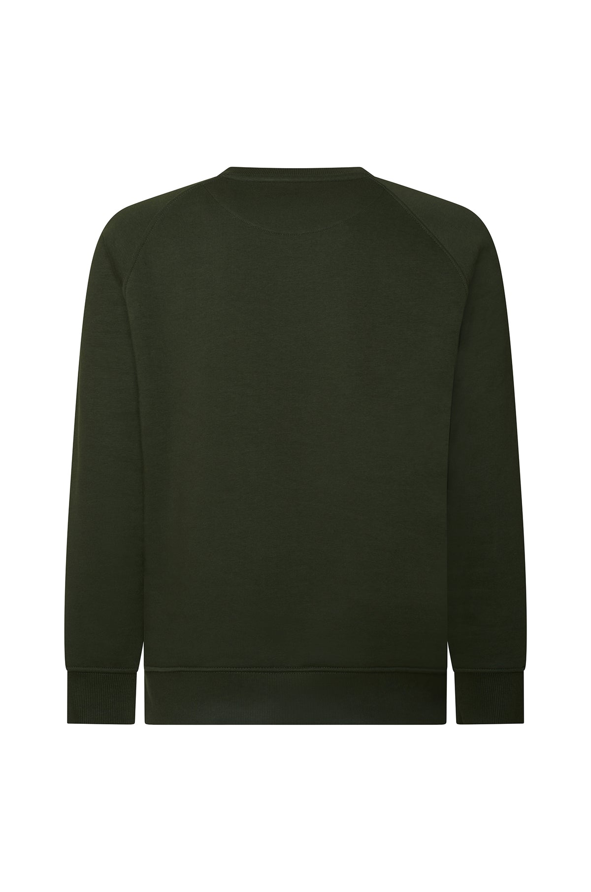 Felpa girocollo raglan|Colore:Verde militare