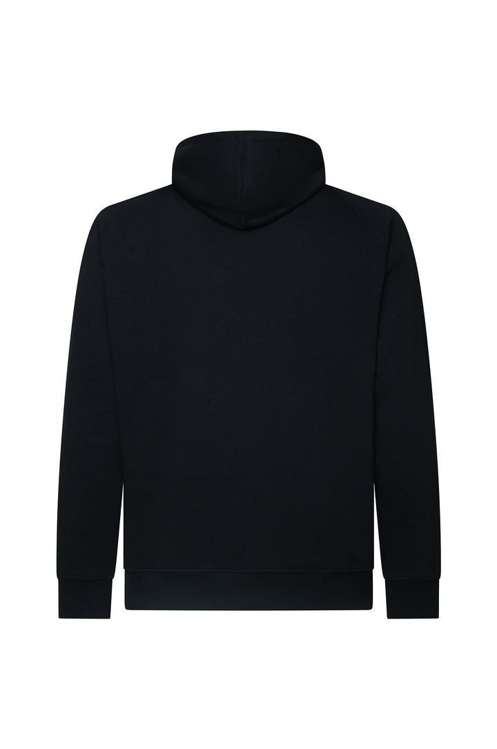 Felpa con cappuccio raglan|Colore:Nero