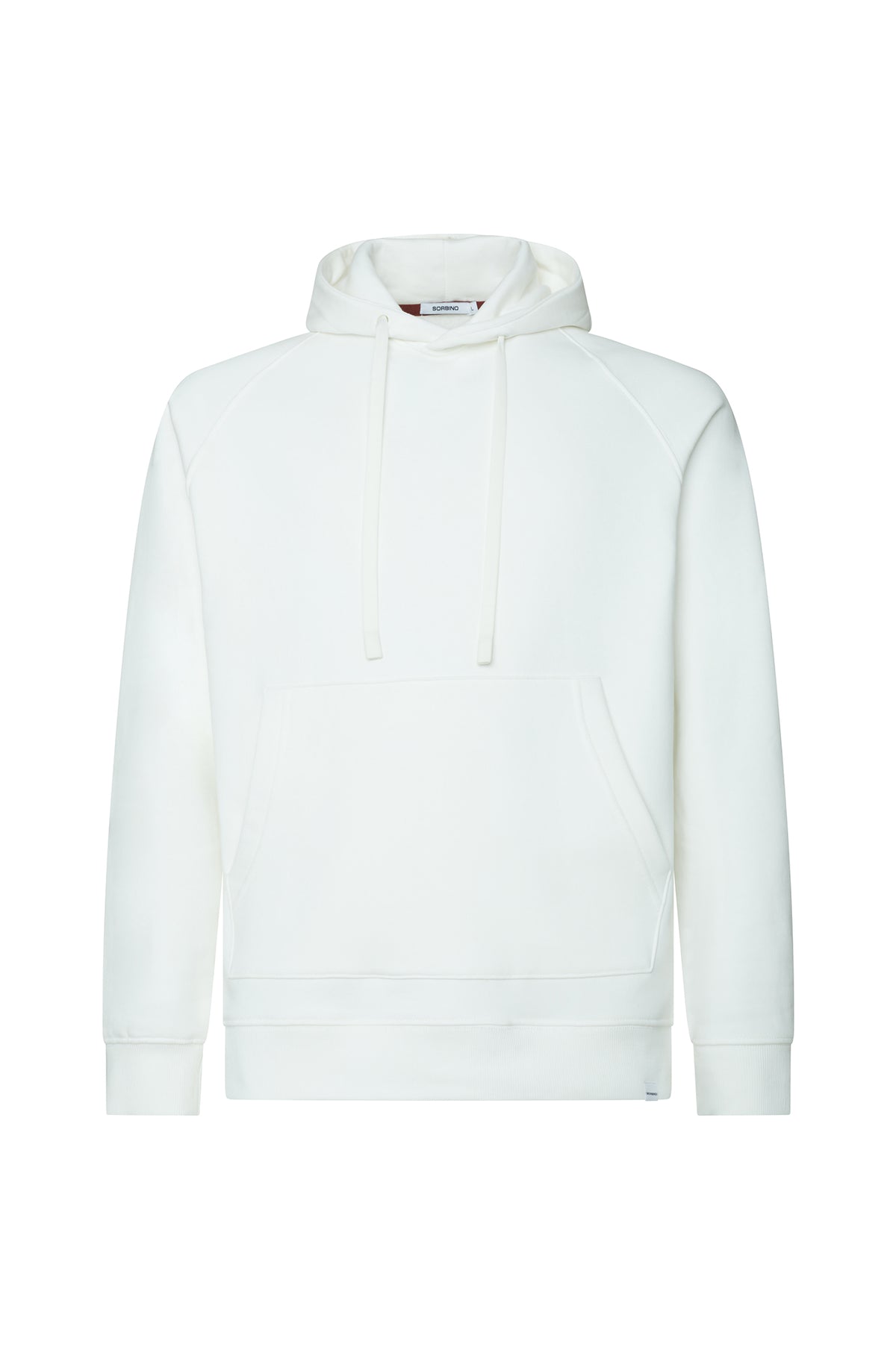 Felpa con cappuccio raglan|Colore:Off white