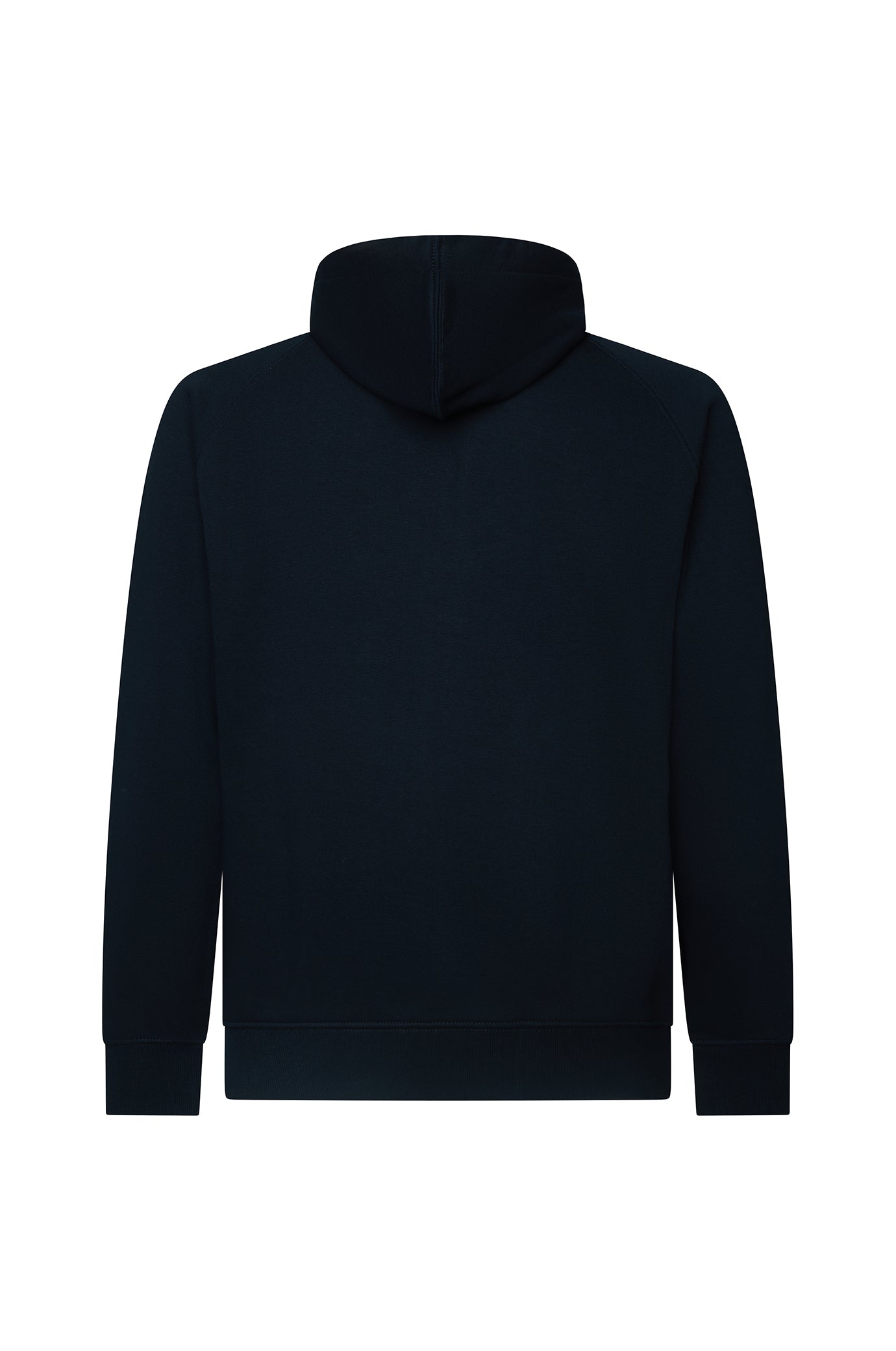 Felpa zip con cappuccio cordinata|Colore:Blu/navy