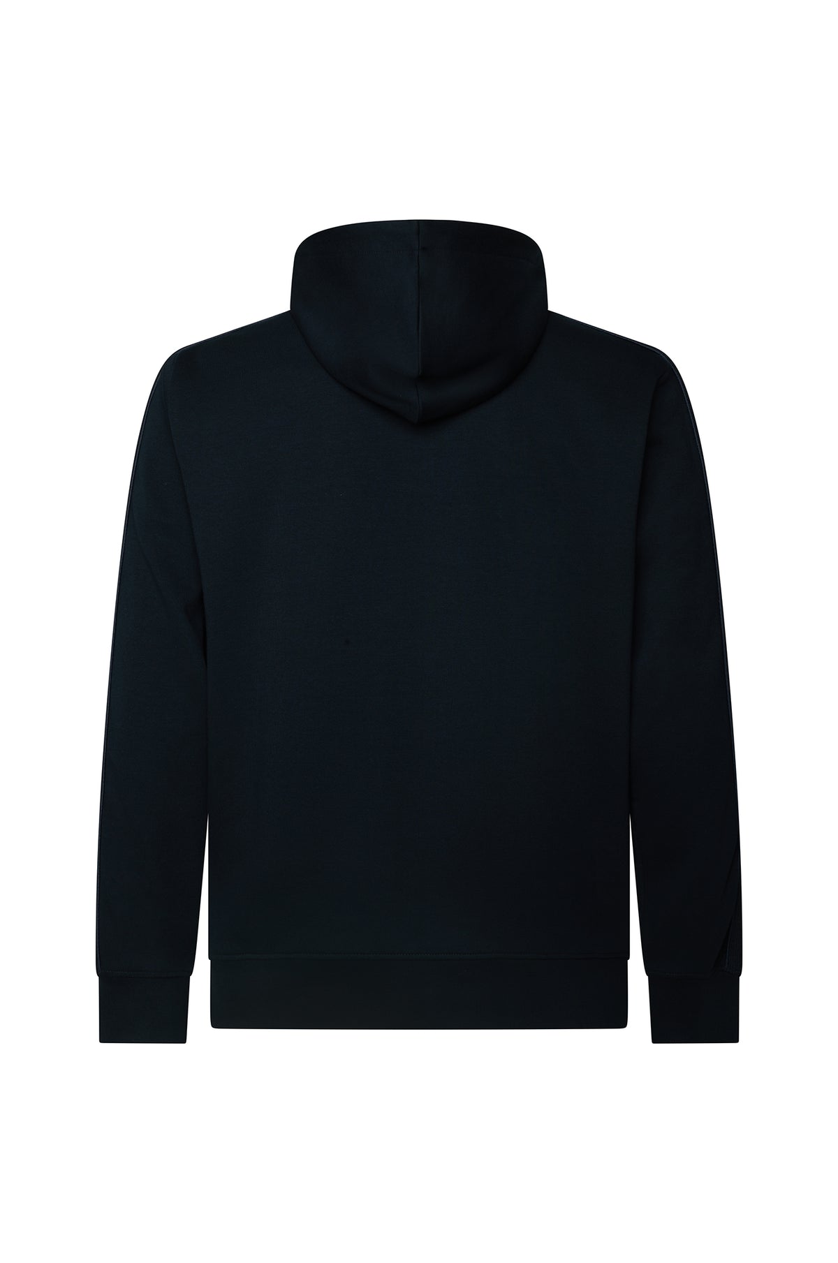 Felpa zip con cappuccio con bande laterali|Colore:Blu/navy