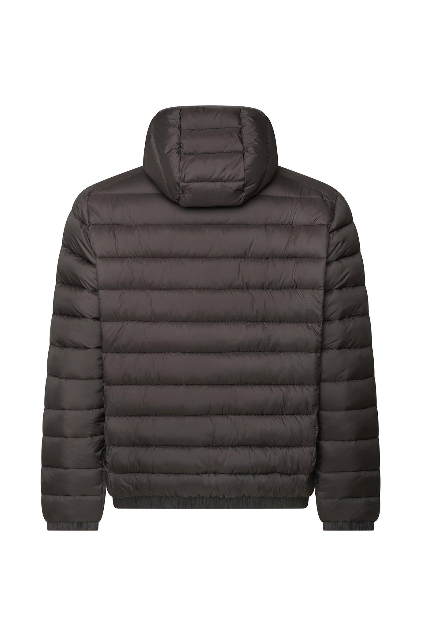Giubbotto piumino con cappuccio basic|Colore:Moro