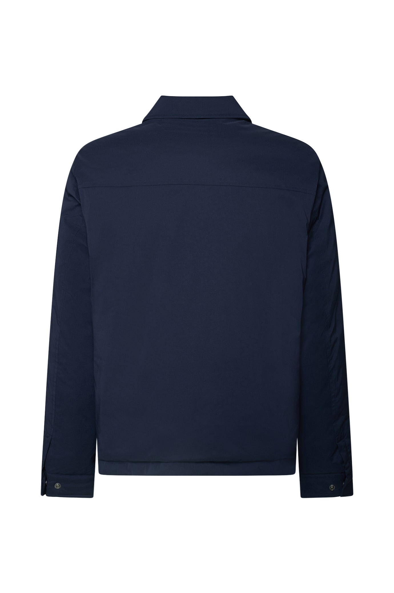 Giubbotto piumino con doppia tasca|Colore:Blu/navy
