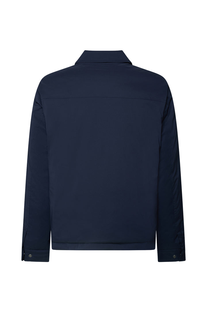 Giubbotto piumino con doppia tasca|Colore:Blu/navy
