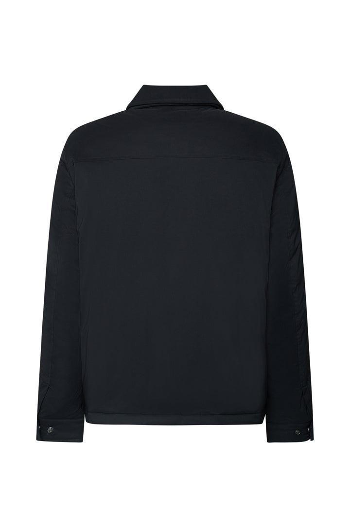 Giubbotto piumino con doppia tasca|Colore:Nero