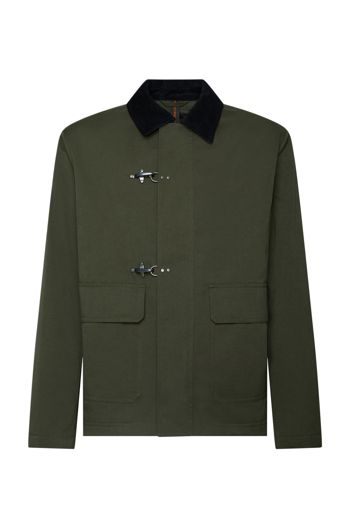 Giubbotto con alamari|Colore:Verde militare