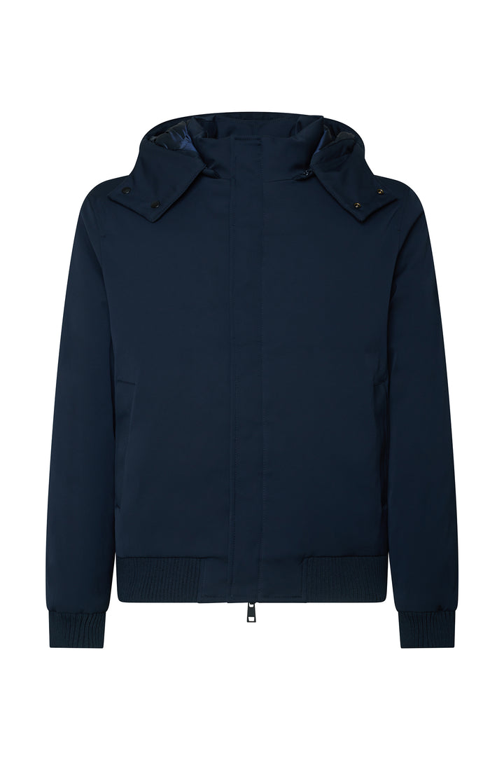 Giubbotto tecnico con cappuccio removibile|Colore:Blu/navy