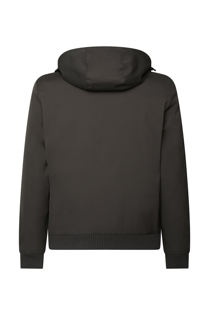 Giubbotto tecnico con cappuccio removibile|Colore:Moro