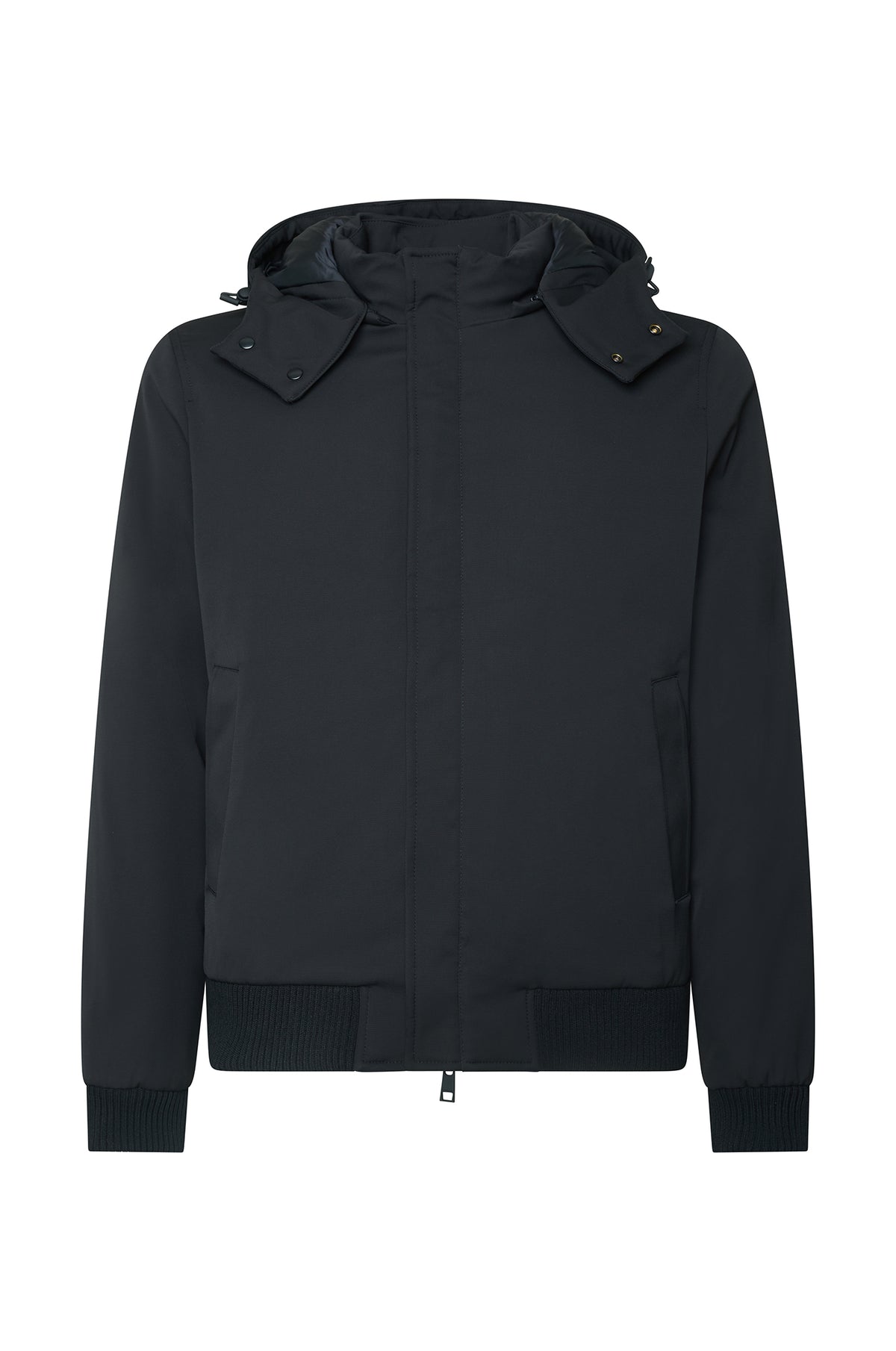 Giubbotto tecnico con cappuccio removibile|Colore:Nero