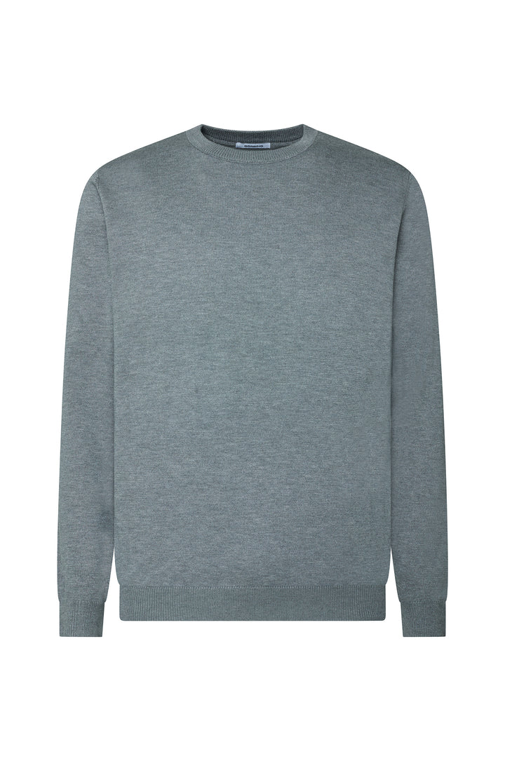 Pullover basic|Colore:Grigio melange