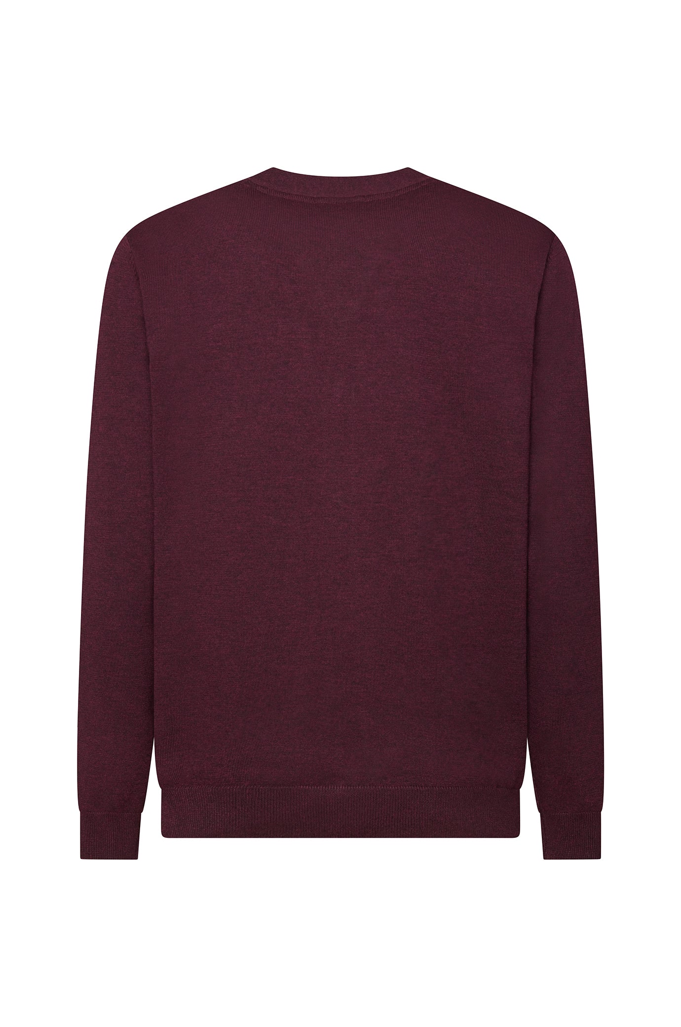 Cardigan con bottoni basic|Colore:Bordo'-melange