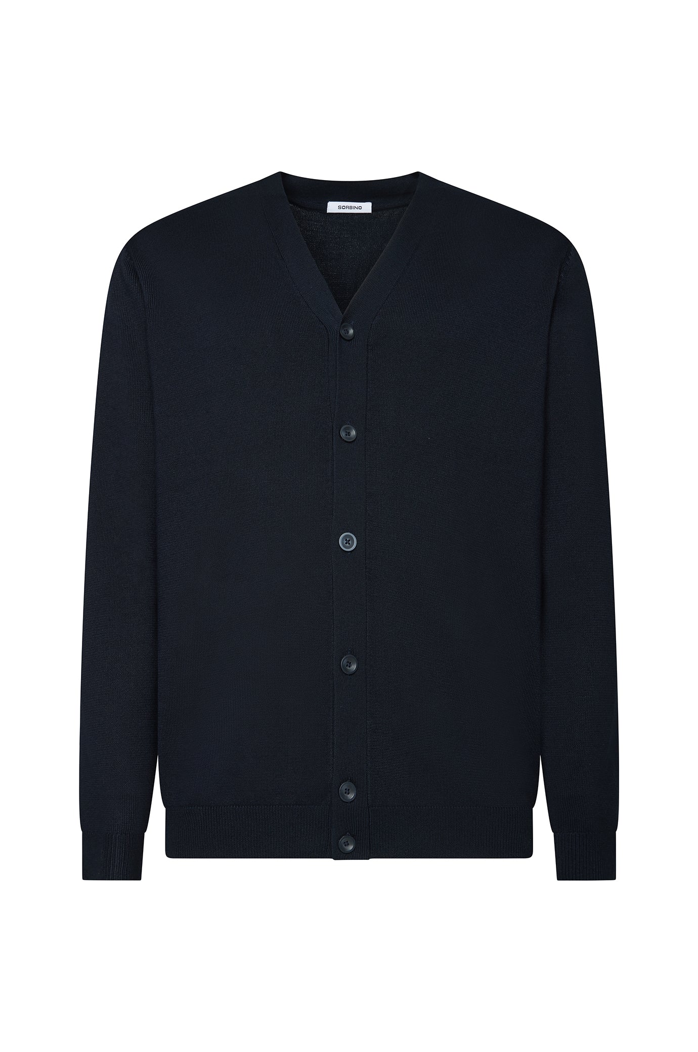 Cardigan con bottoni basic|Colore:Blu/navy