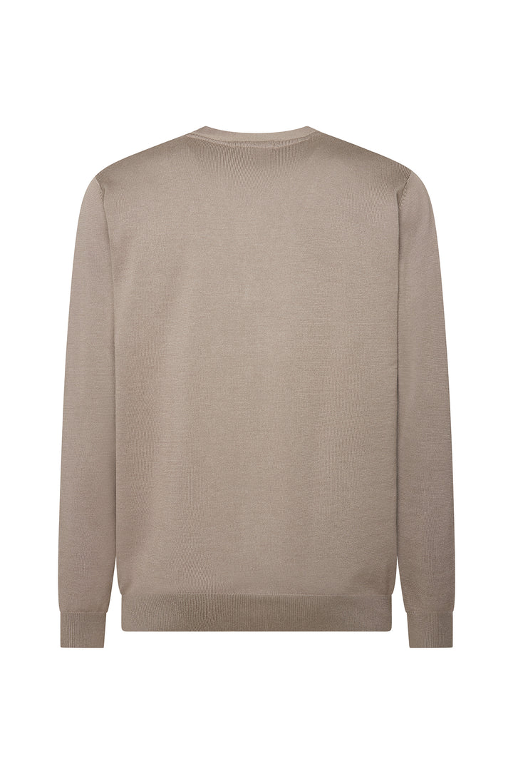 Cardigan con bottoni basic|Colore:Tortora