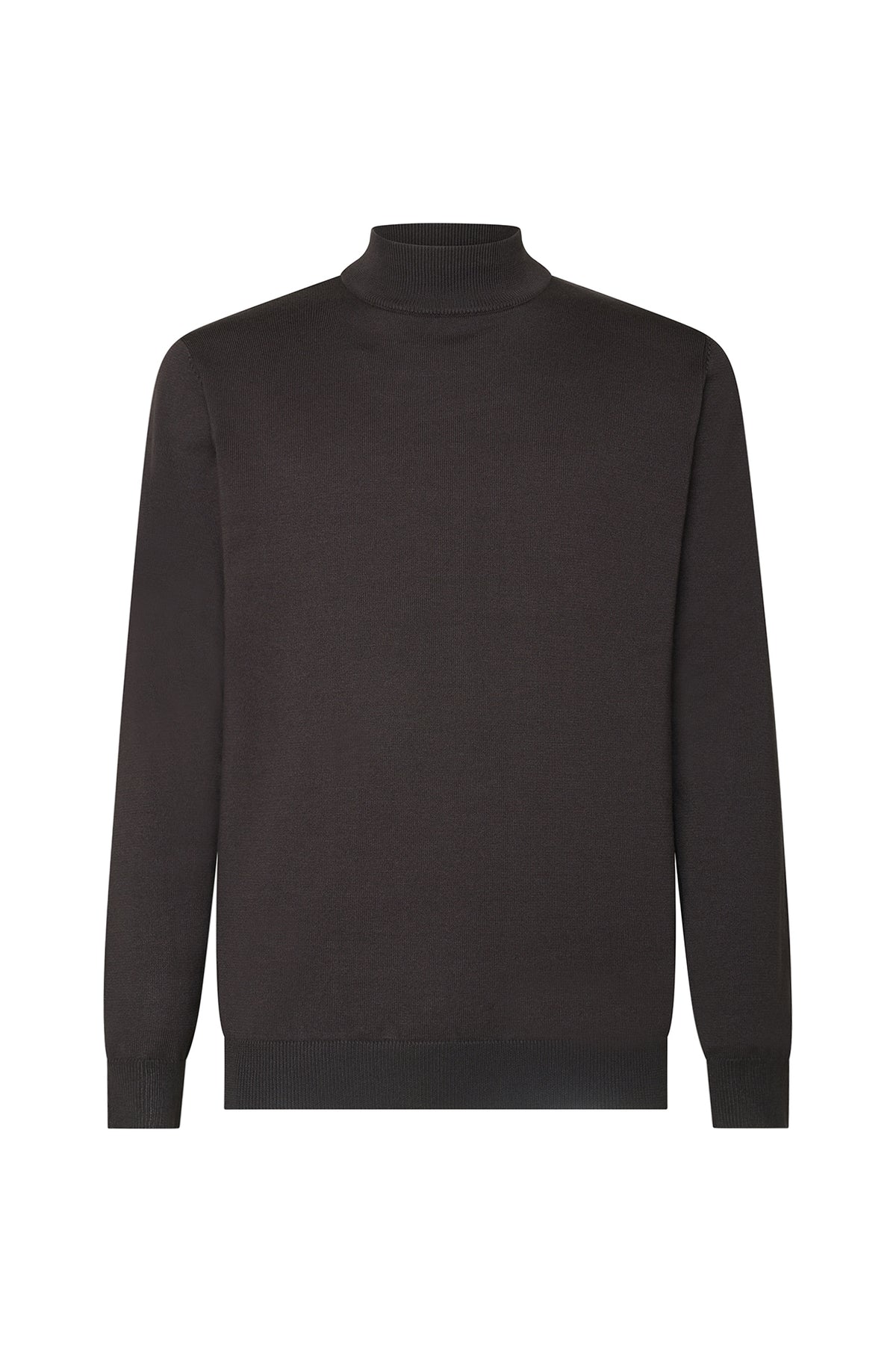 Pullover lupetto basic|Colore:Moro