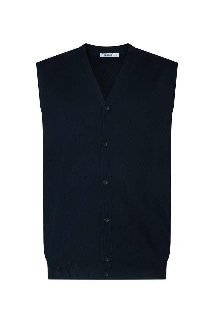Gilet basic|Colore:Blu/navy