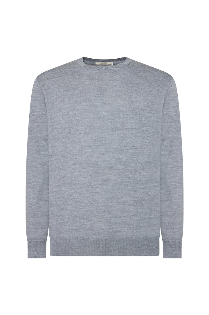 Pullover 100% Lana|Colore:Grigio