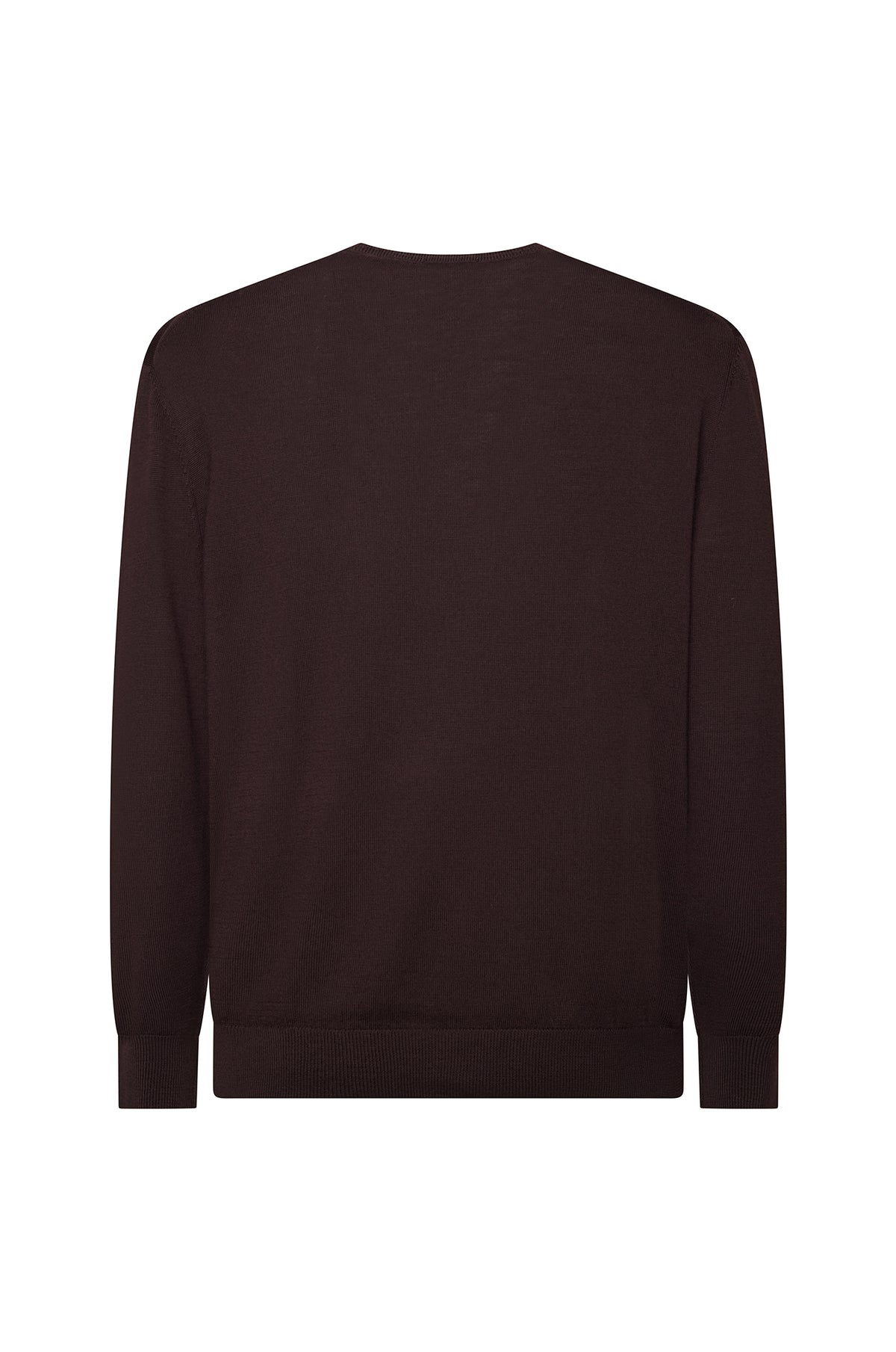 Pullover 100% Lana|Colore:Melanzana