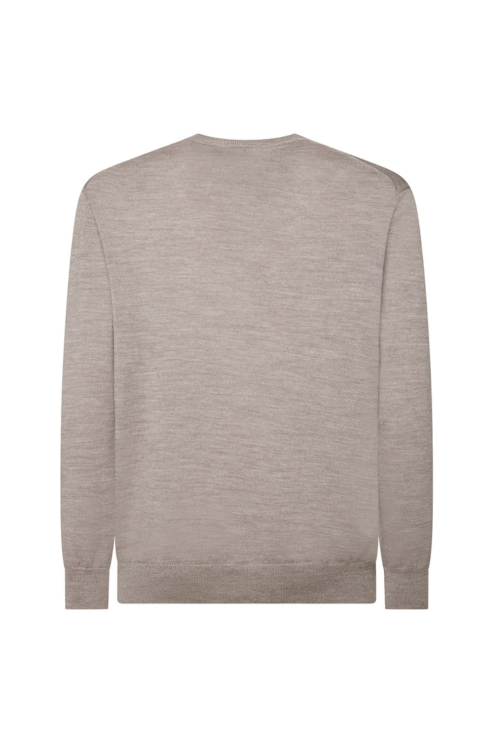 Pullover 100% Lana|Colore:Noce