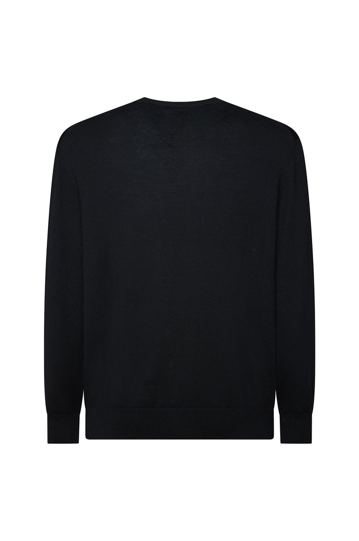 Pullover 100% Lana|Colore:Nero
