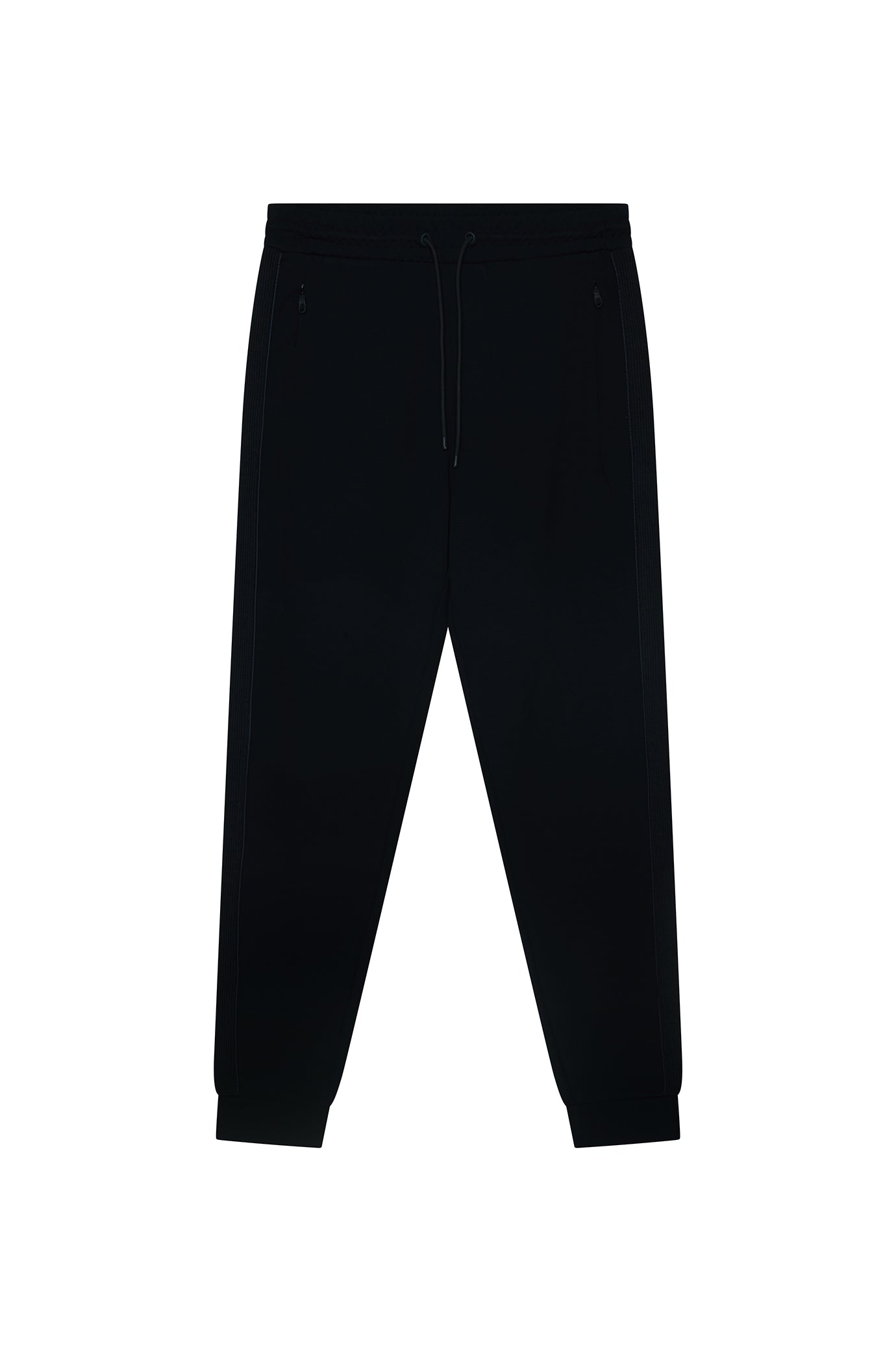 Pantaloni jogger coordiati con bande|Colore:Blu/navy