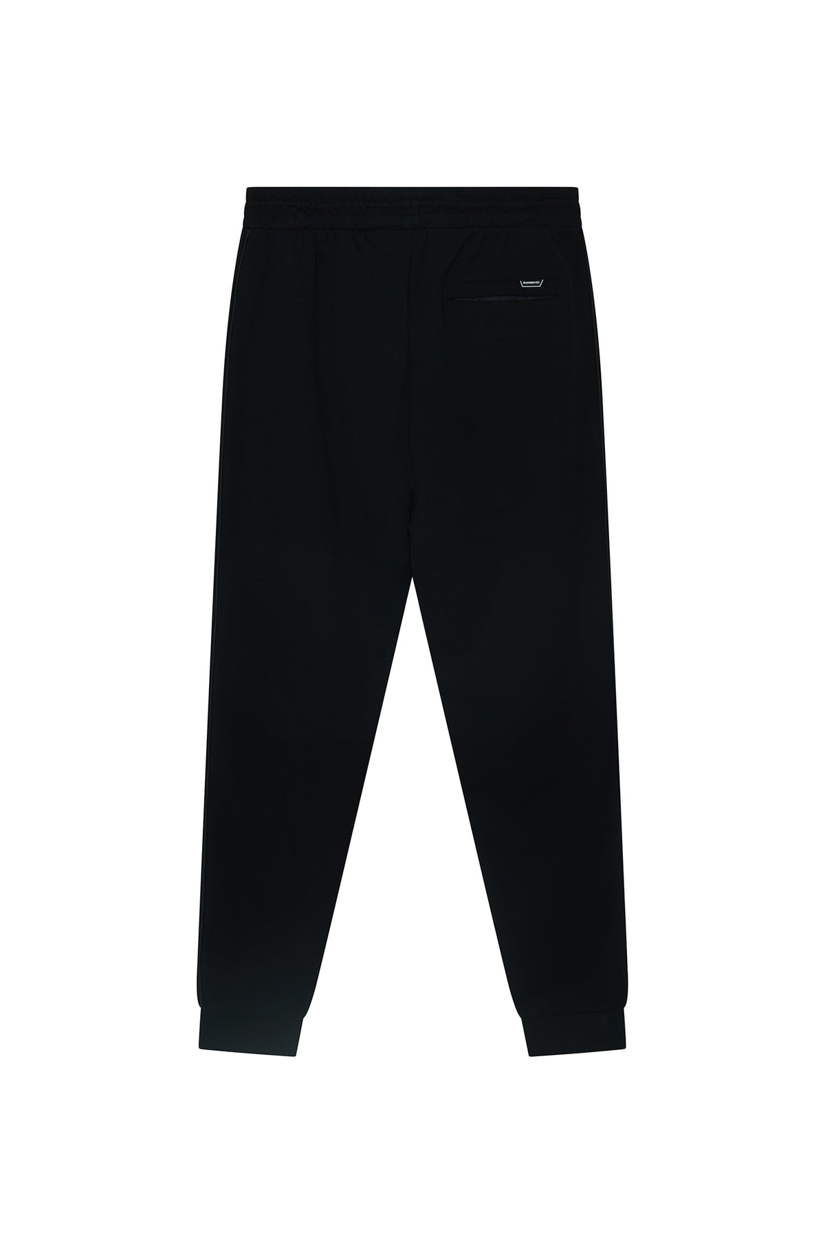 Pantaloni jogger coordiati con bande|Colore:Nero