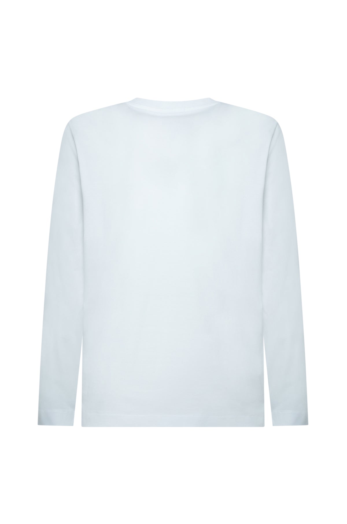 T-shirt manica lunga cotone mercerizzato|Colore:Bianco