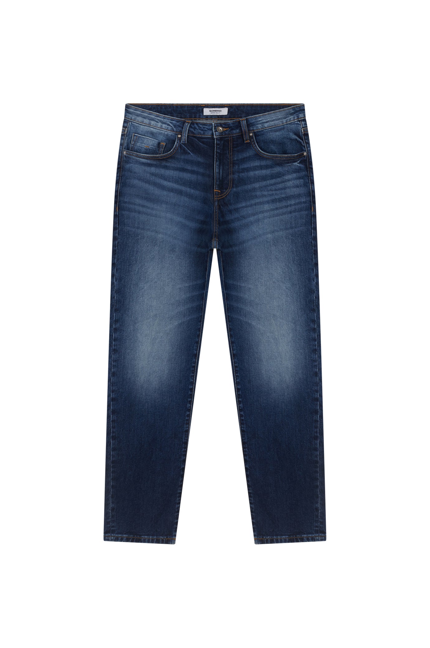 Jeans 5 tasche slim fit lavaggio scuro|Colore:Denim