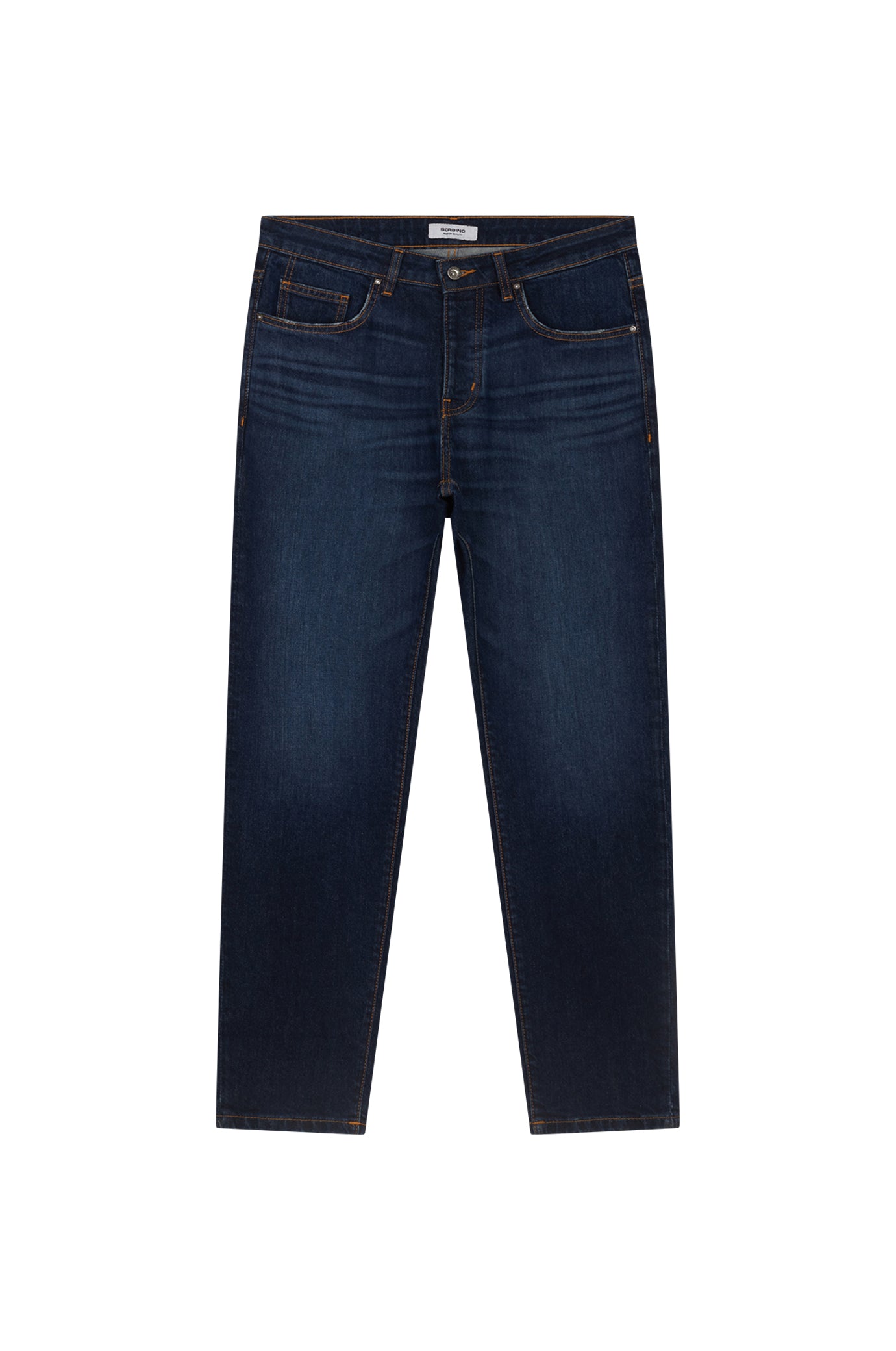 Jeans 5 tasche slim lavaggio scuro|Colore:Denim