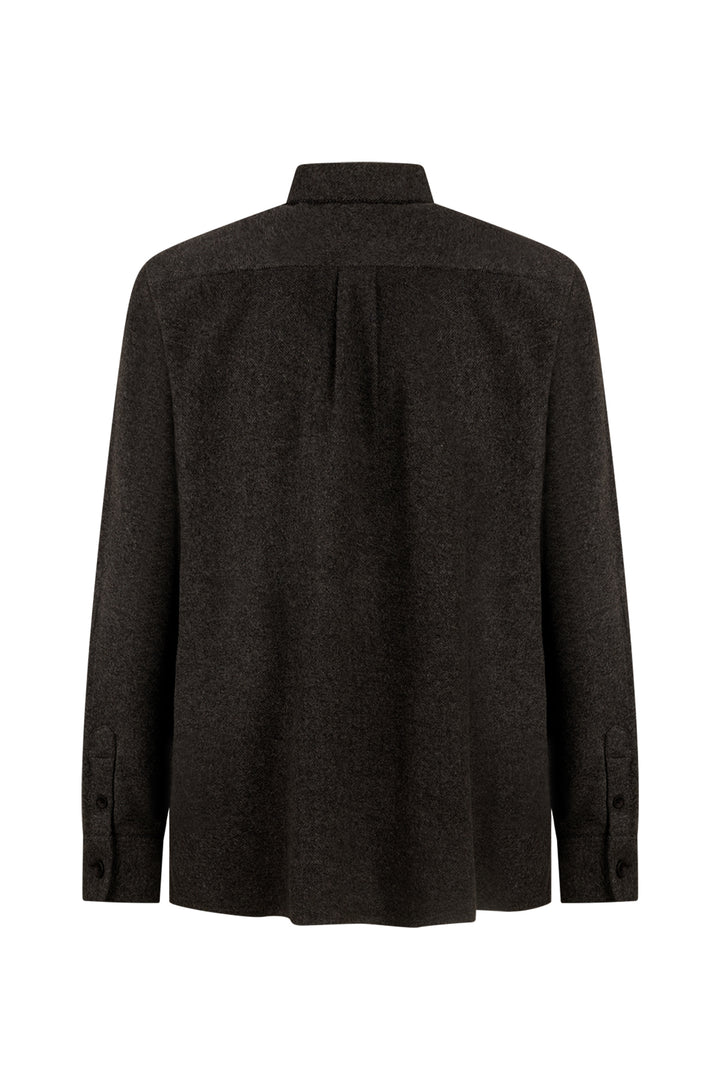 Overshirt comfort fit doppia tasca|Colore:Antracite