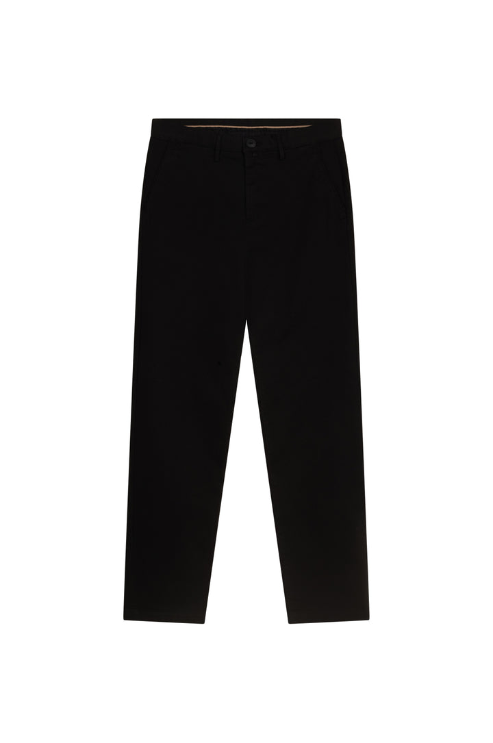 Pantaloni chinos regular fit basic|Colore:Nero