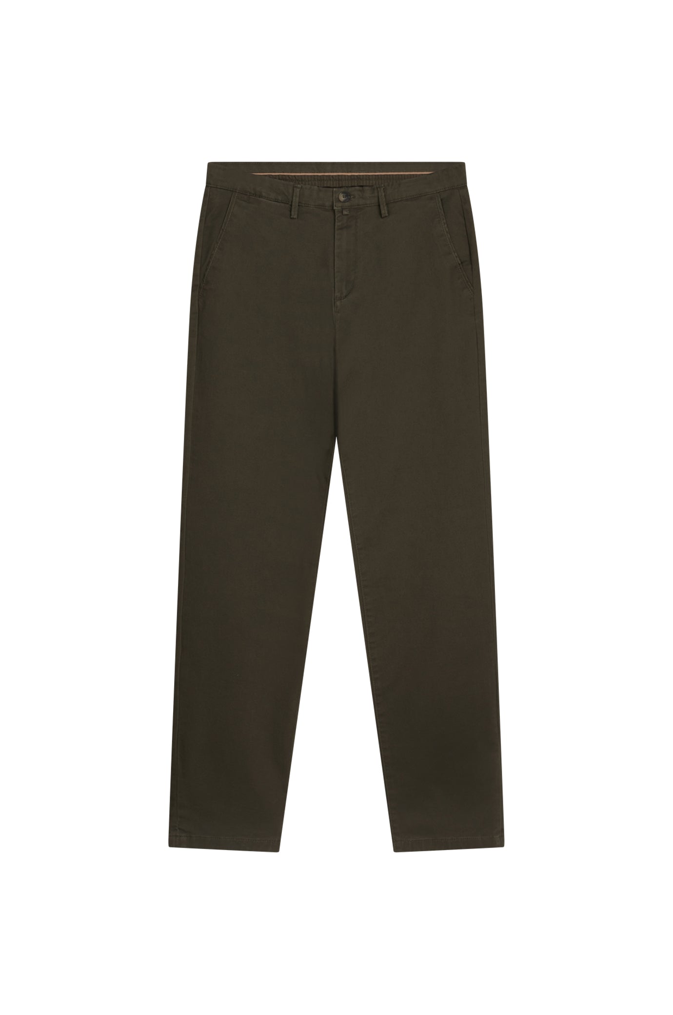 Pantaloni chinos regular fit basic|Colore:Militare
