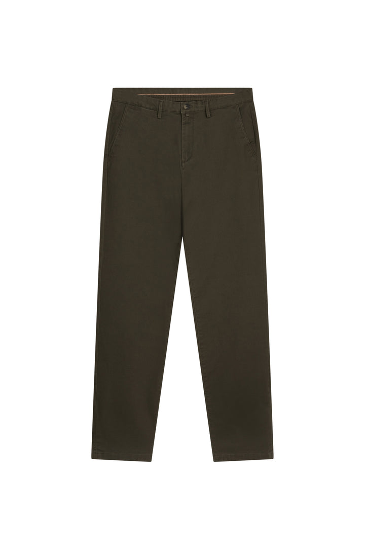 Pantaloni chinos regular fit basic|Colore:Militare