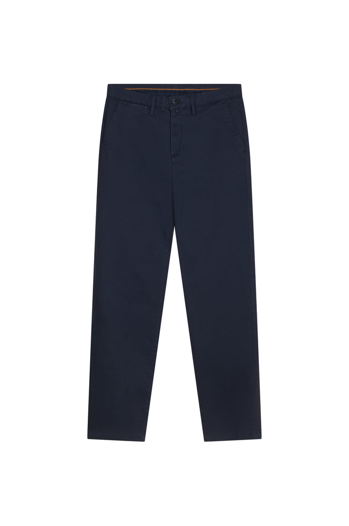 Pantaloni chinos regular fit basic|Colore:Indaco