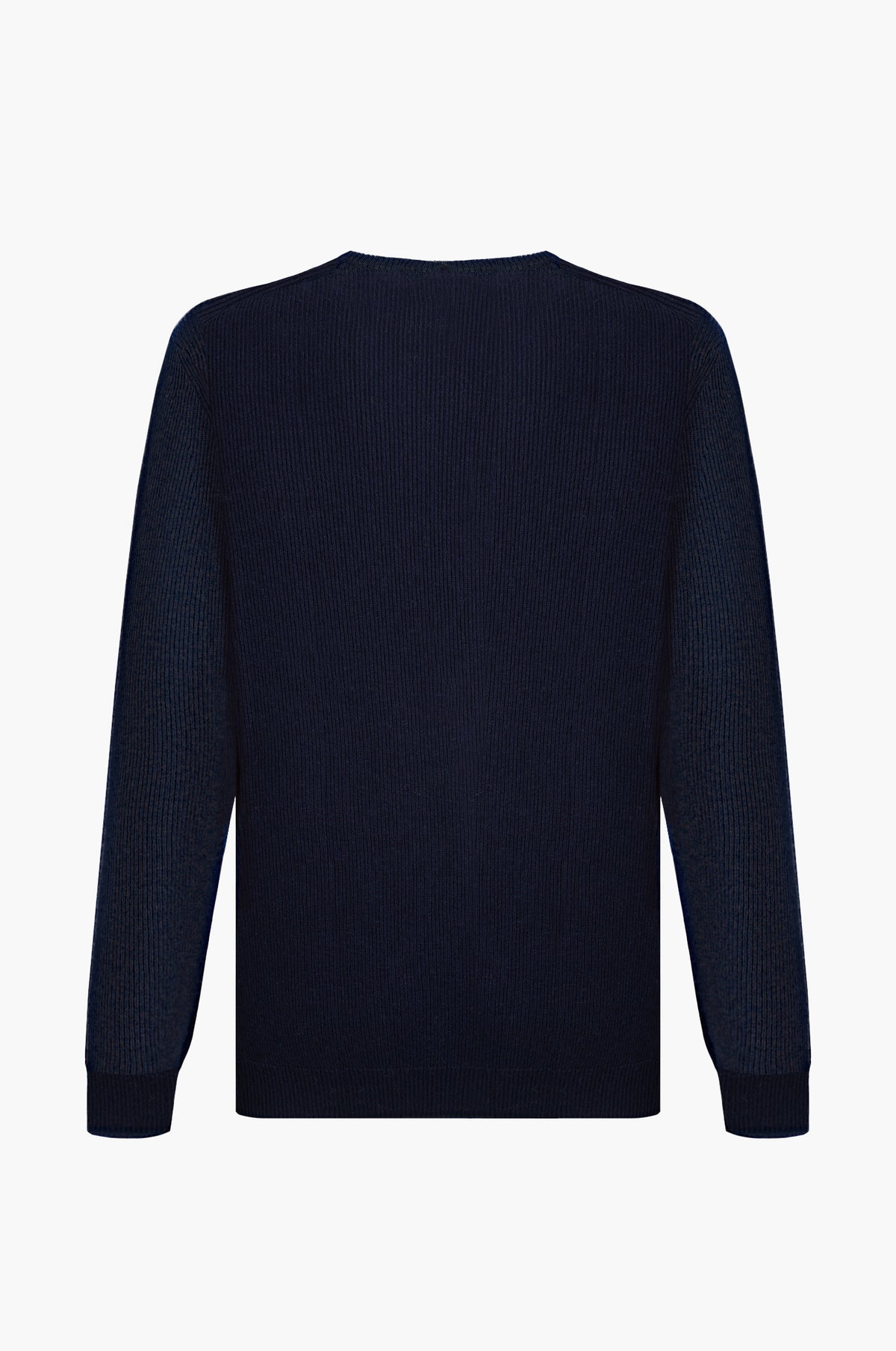 Pullover con struttura a costa inglese|Colore:Blu/navy