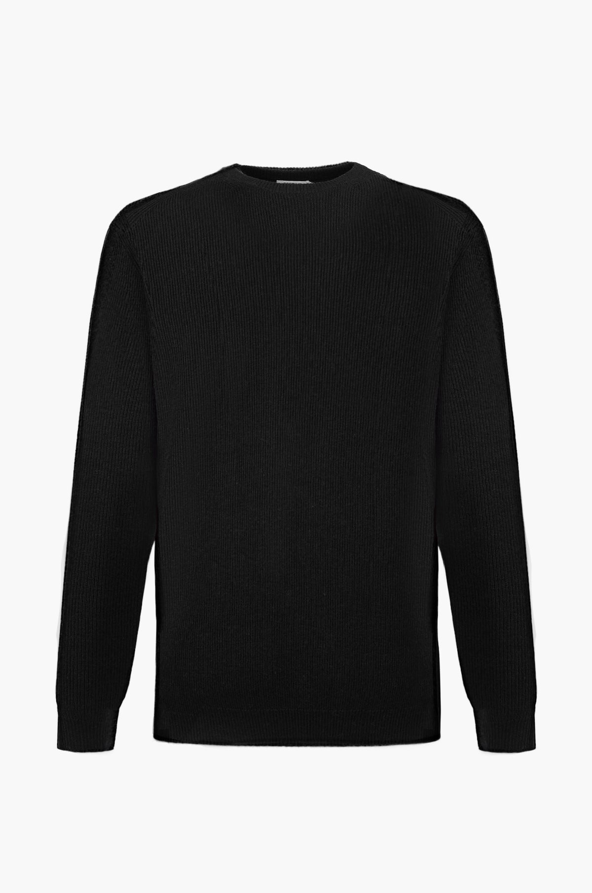 Pullover con struttura a costa inglese|Colore:Nero