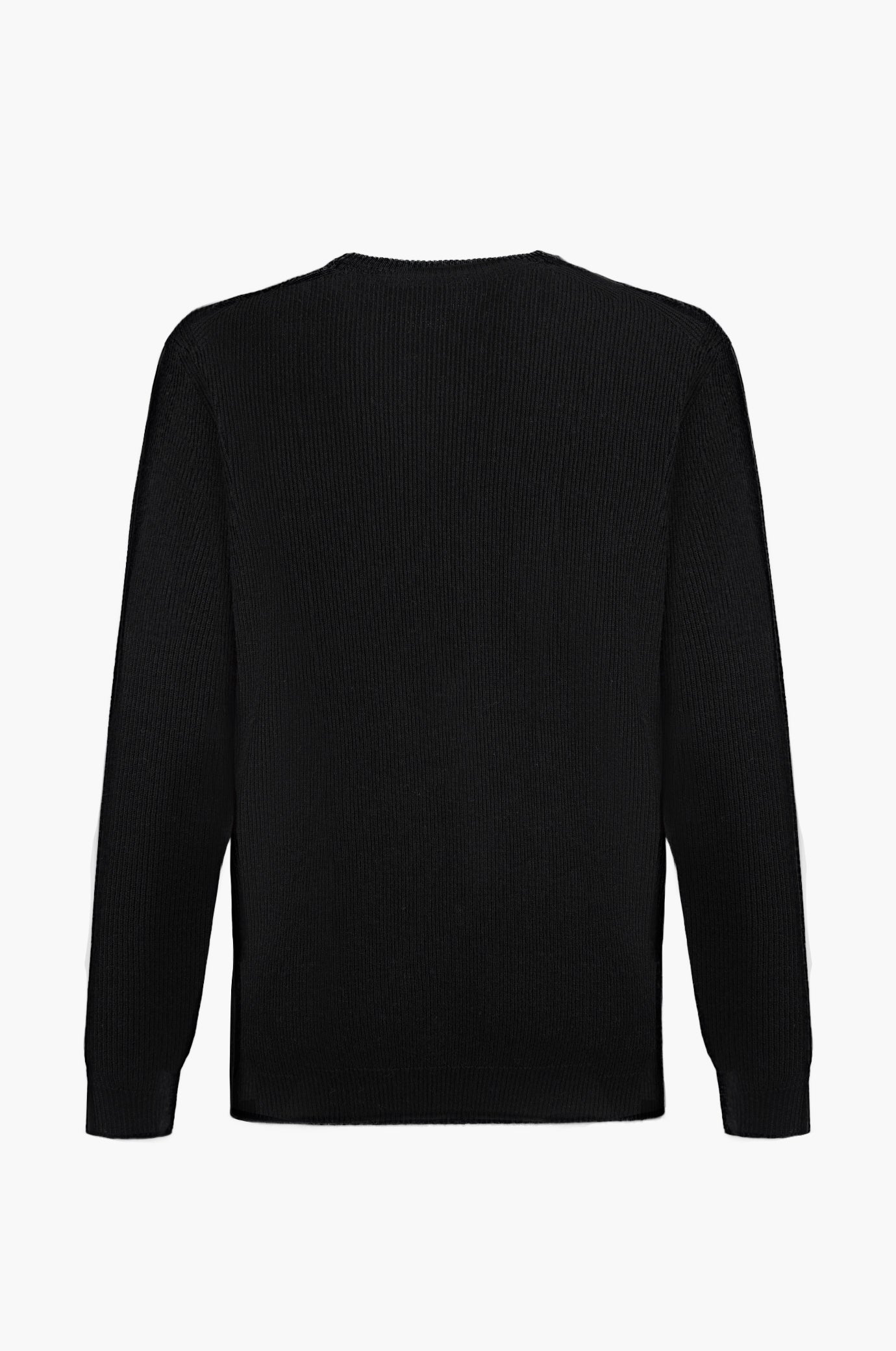 Pullover con struttura a costa inglese|Colore:Nero