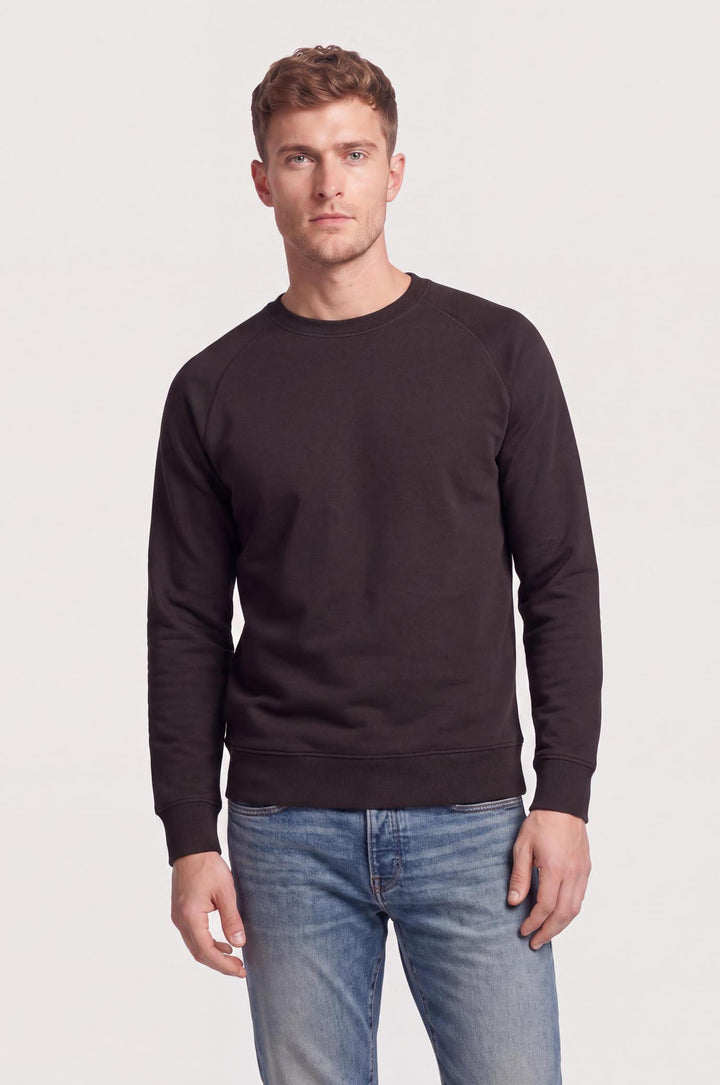 Felpa girocollo raglan|Colore:Moro