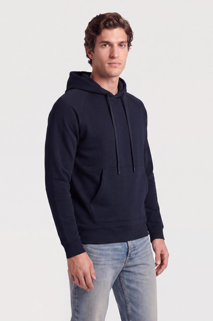 Felpa con cappuccio raglan|Colore:Blu/navy