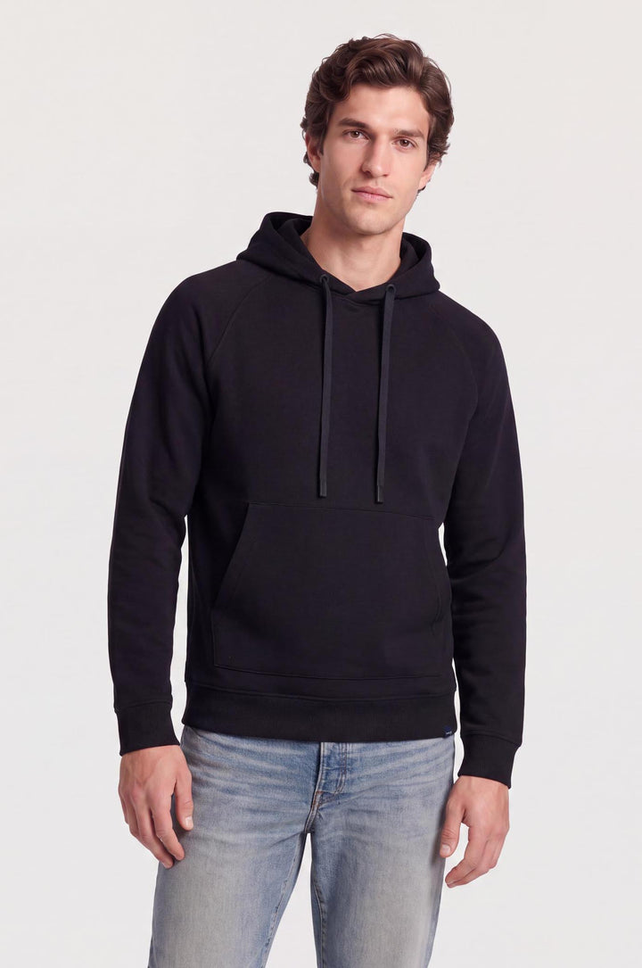 Felpa con cappuccio raglan|Colore:Nero