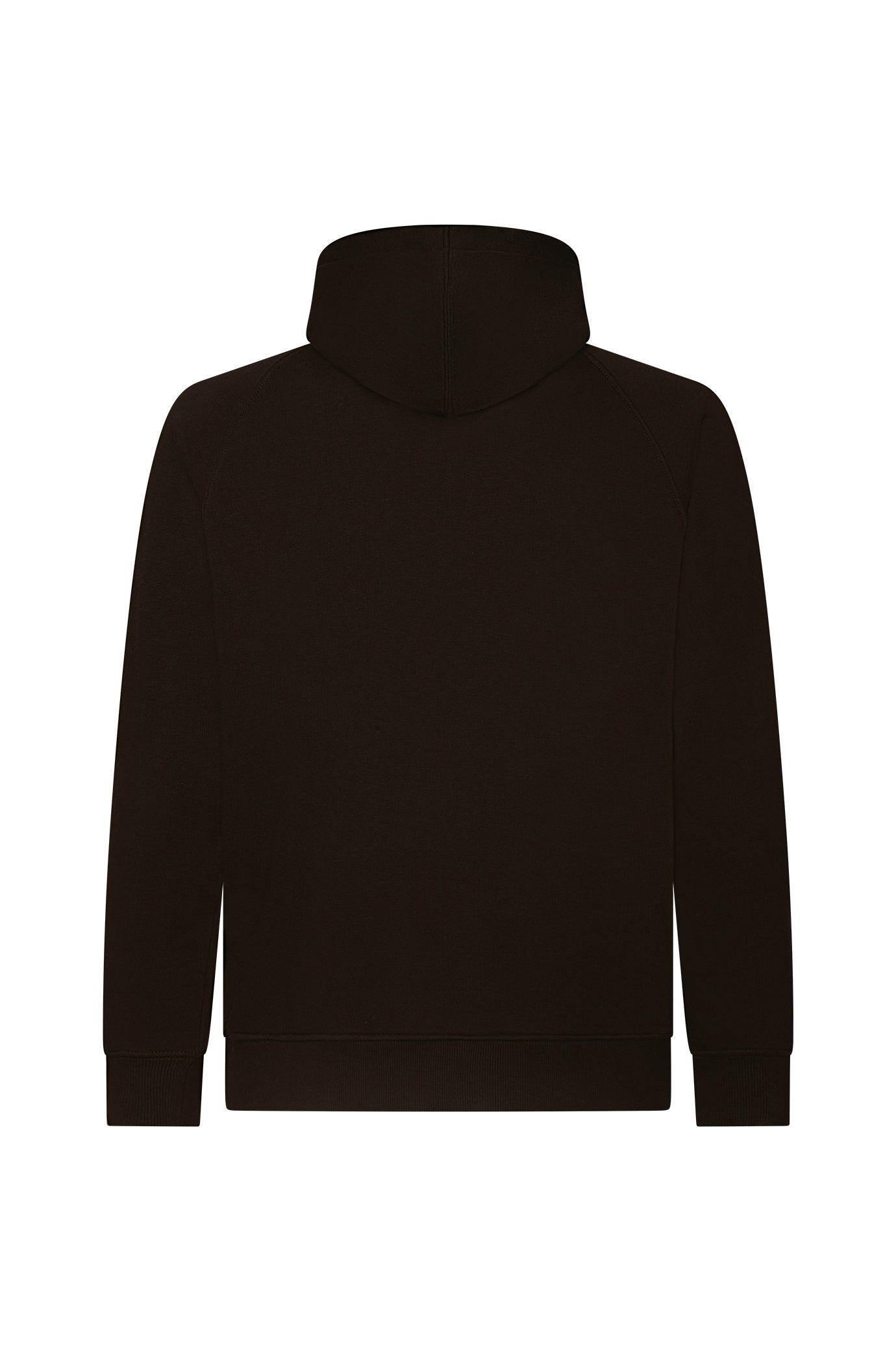 Felpa con cappuccio raglan|Colore:Moro
